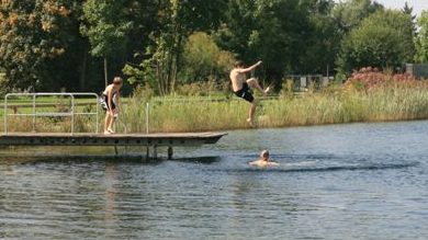 Baden in der Grünen Lagune derzeit nicht empfohlen